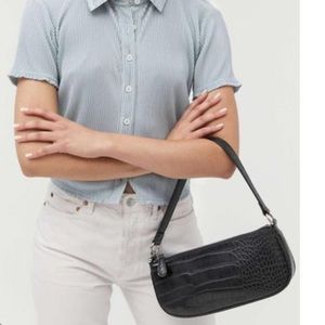 Urban Outfitters Black Baguette Bag